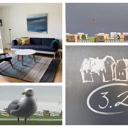 Appartamento Haus Strandlaeufer 3 2 Strandhaus 3 2 *